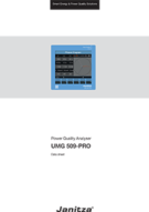 UMG-509-PRO-Datasheet-1